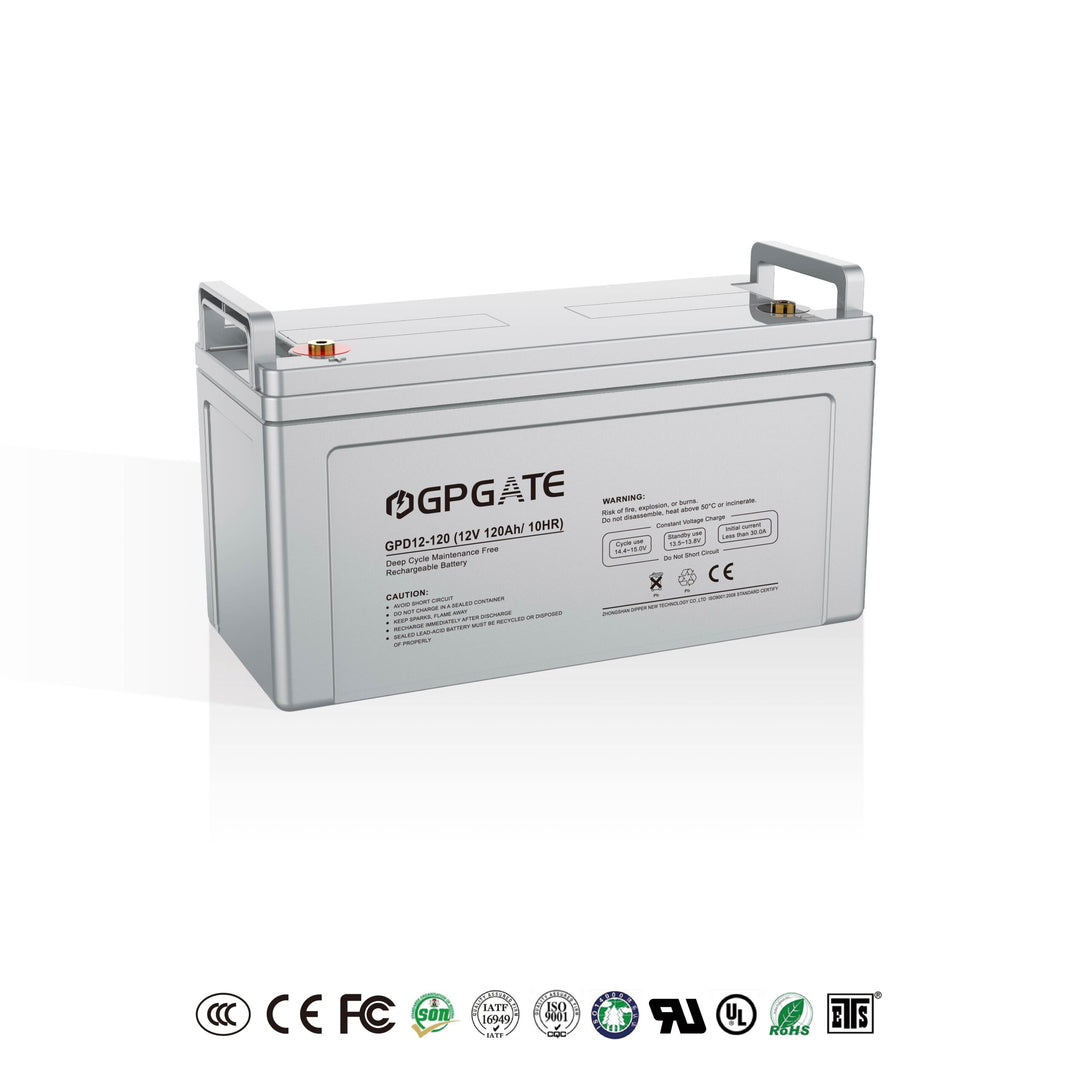 Zhongshan Dipper New Energy Technology Co., Ltd. (GPGATE) - Speicher - GPD12120 12V 120Ah Deep Cycle Battery GPD12120 - Art. 37798
