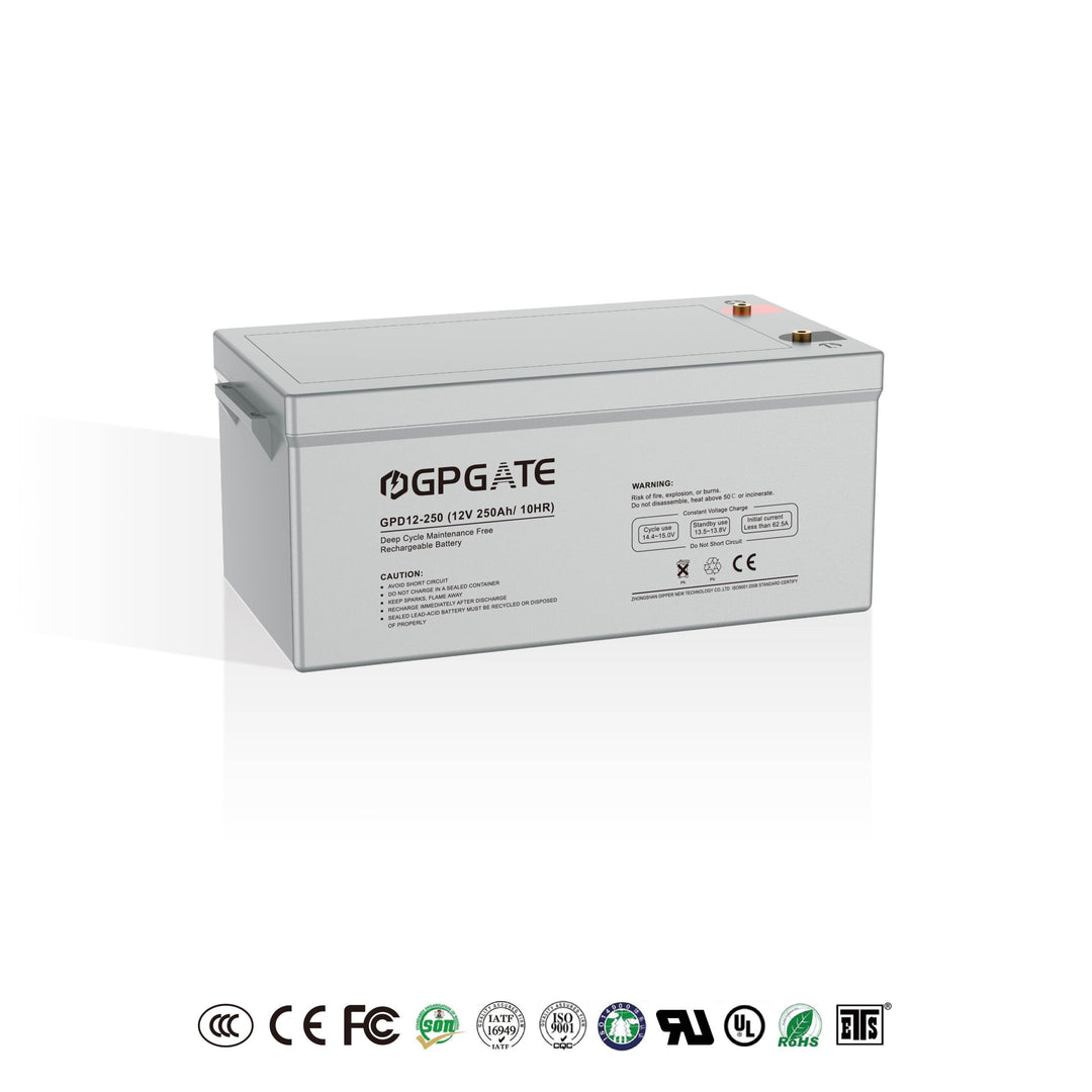 Zhongshan Dipper New Energy Technology Co., Ltd. (GPGATE) - Speicher - GPD12250 12V 250Ah Deep Cycle Battery GPD12250 - Art. 37801