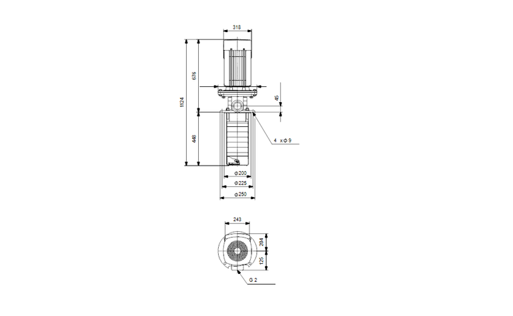 GRUNDFOS Eintauchpumpe MTR 20-8/8 A-W-A-HUUV Art. 96515781