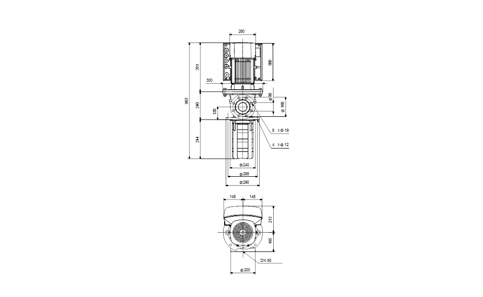 GRUNDFOS Eintauchpumpe MTRE 45-2/2 Art. 96550054
