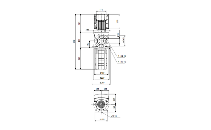 GRUNDFOS Eintauchpumpe MTRE 32-2/1 Art. 96550023