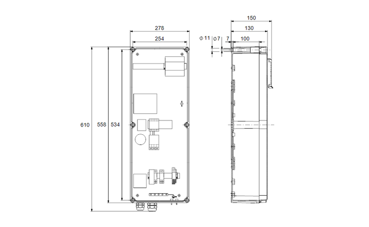 GRUNDFOS  Elektrisches Zubehör LC 107 Art. 96841811