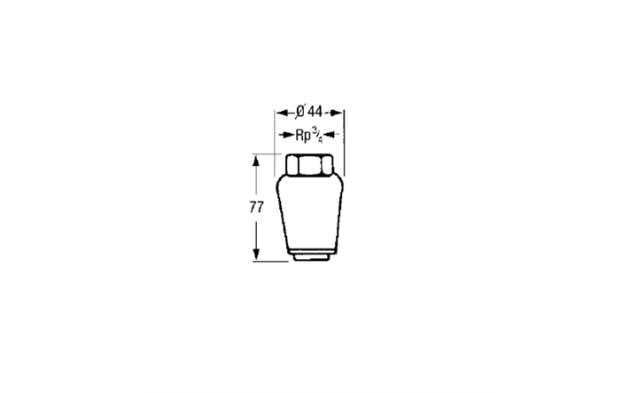GRUNDFOS Mechanisches Zubehör MVBV Belüftungsventil Art. 91040082