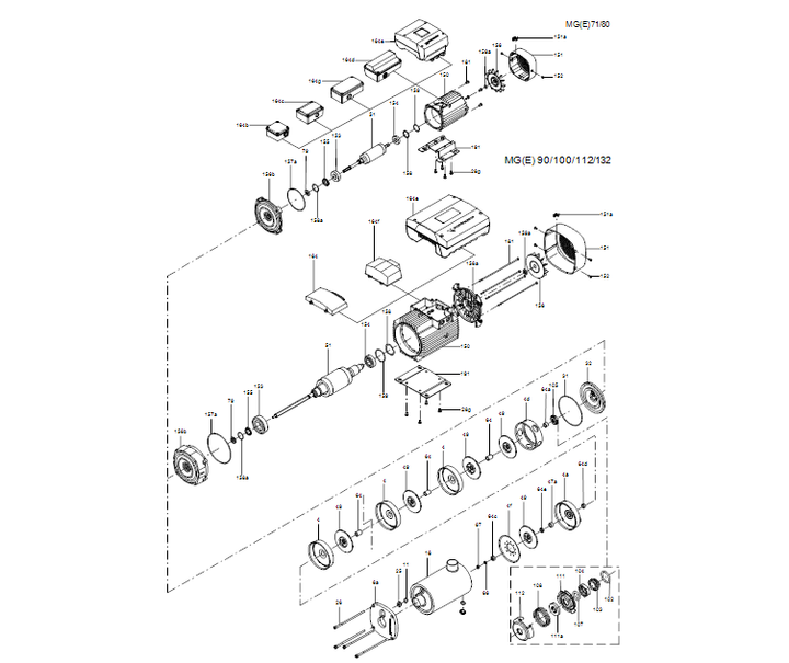 GRUNDFOS Mehrstufige Blockpumpe CM 15-3 A-R-G-V-AQQV F-A-A-N Art. 97516727