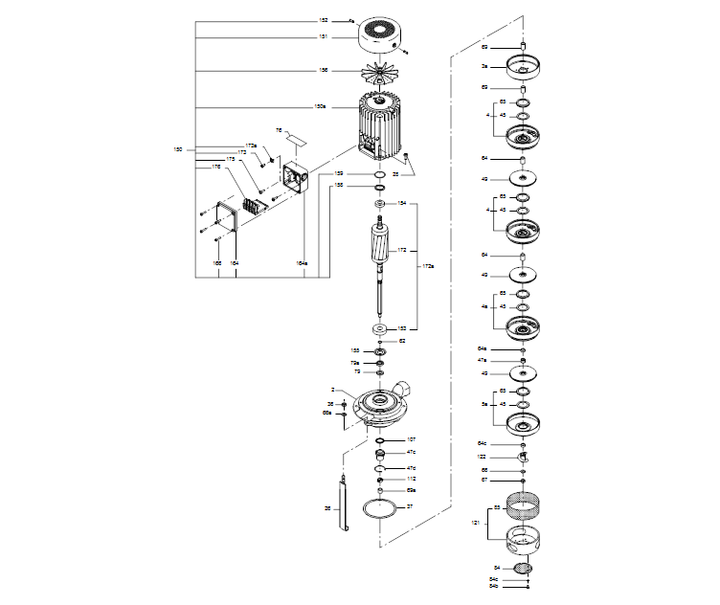 GRUNDFOS Mehrstufige Eintauch-Kreiselpumpe MTH 2-100/7 A-W-A-AQQV Art. 43641107