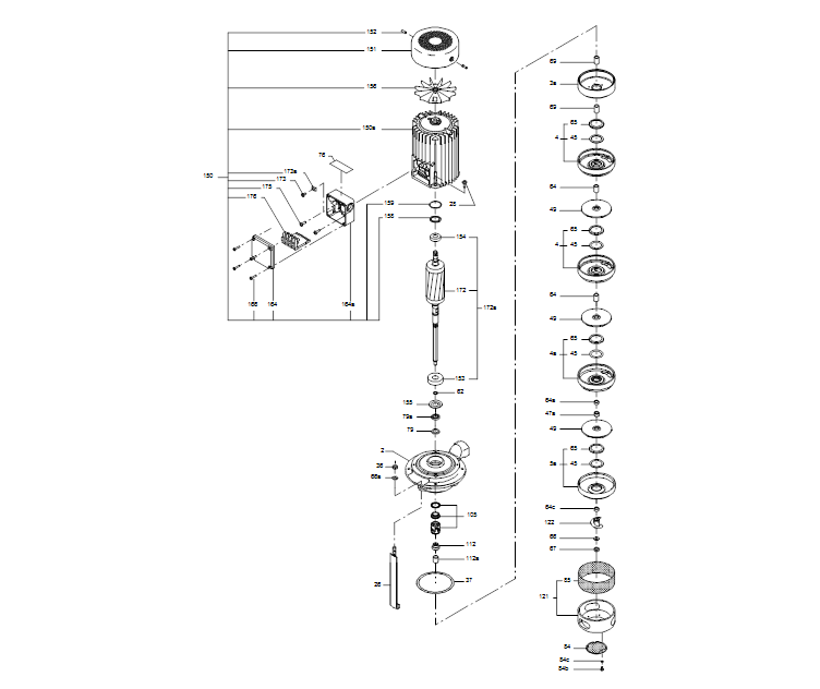 GRUNDFOS Mehrstufige Eintauch-Kreiselpumpe MTH 2-100/4 A-W-A-AQQV Art. 43641104