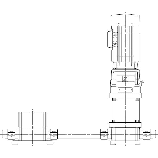GRUNDFOS PJE extension pipe Art. 400132