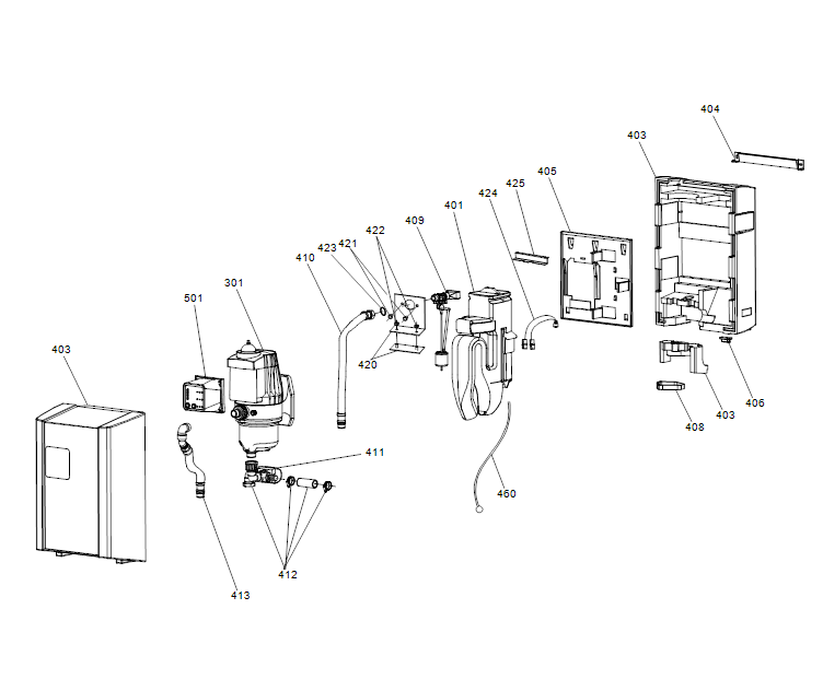 GRUNDFOS Regenwassernutzung RMQ 3-45-B A-W-A-BVBP Art. 96494921