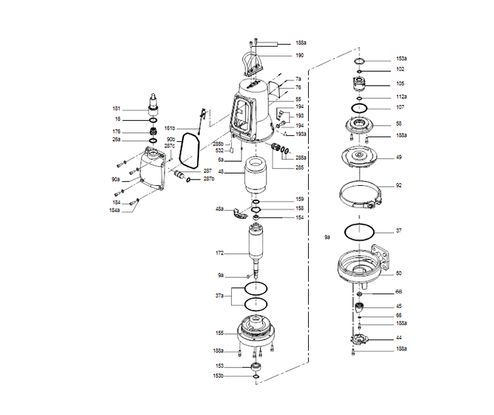 GRUNDFOS Tauchmotorpumpe SEG.40.26.E.EX.2.50B Art. 96878517