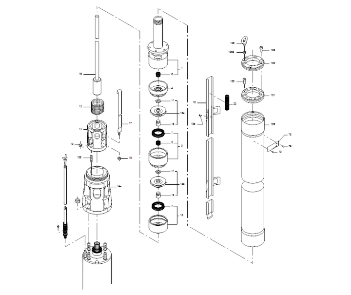 GRUNDFOS Unterwasserpumpe SP 8A-110 Art. 11721993