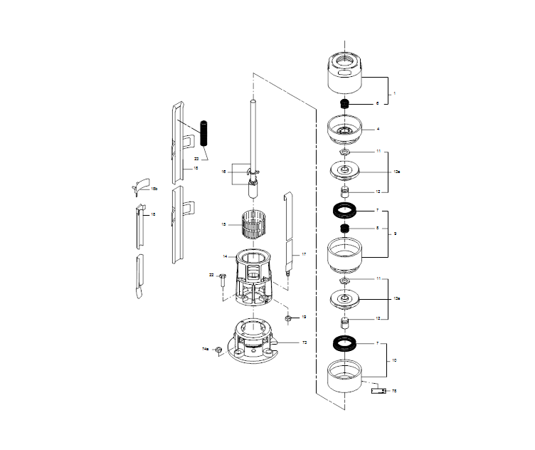 GRUNDFOS Unterwasserpumpe SP 8A-7 Art. 11701K07