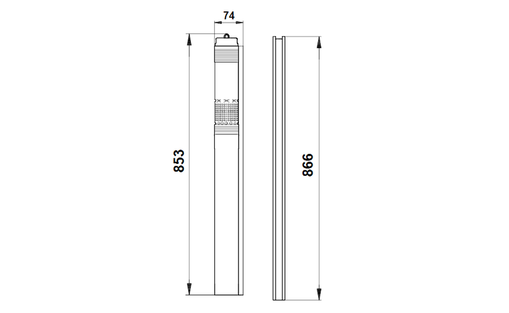 GRUNDFOS Unterwasserpumpe SQE 2-105NE Art. 96160714