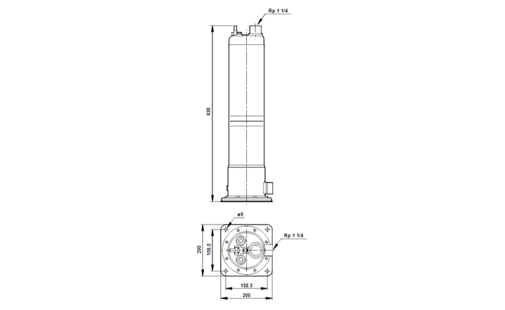 GRUNDFOS Unterwasserpumpe SPO 3-65 B Art. 96587227