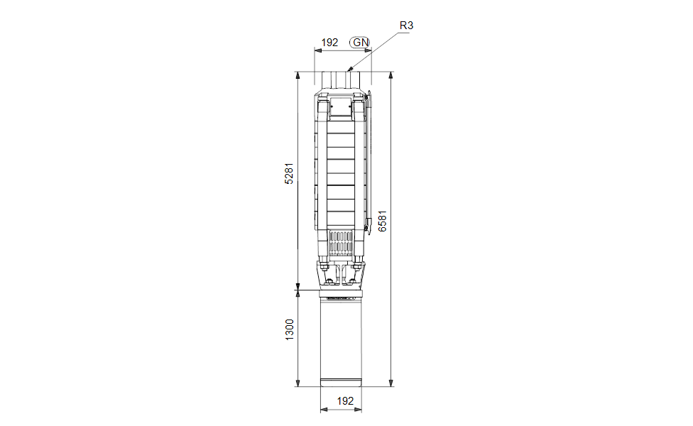 GRUNDFOS Unterwasserpumpe SP 30-49 Art. 13A50349