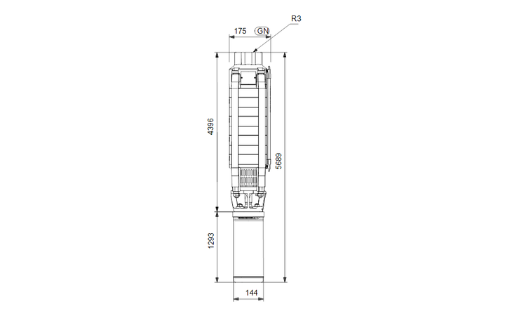 GRUNDFOS Unterwasserpumpe SP 30-39 Art. 13A40339