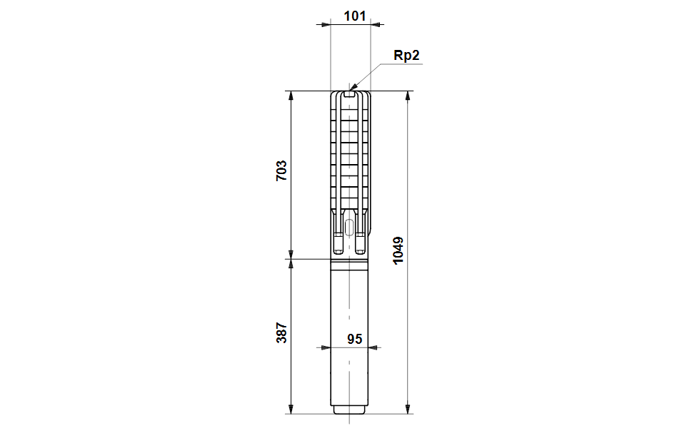 GRUNDFOS Unterwasserpumpe SP 8A-12 Art. 11701K12