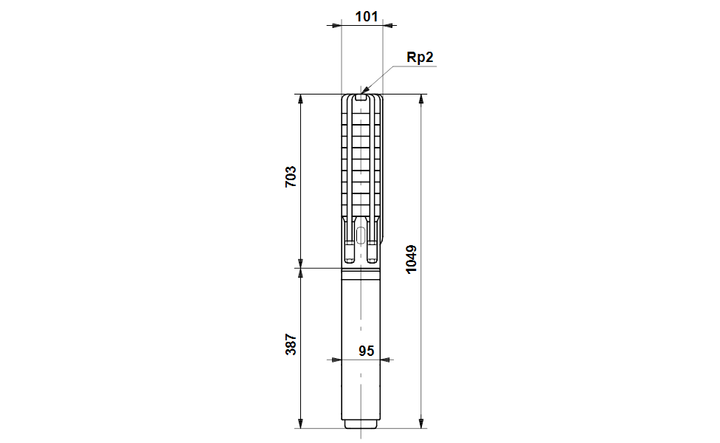 GRUNDFOS Unterwasserpumpe SP 8A-12 Art. 11701K12