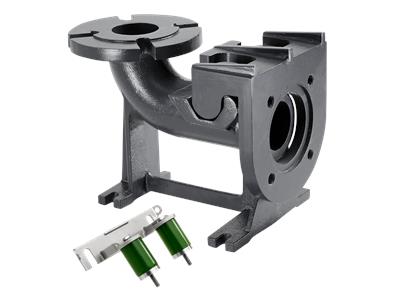 GRUNDFOS  Zubehör für Abwasserpumpe Auto coupling set Art. 96090992