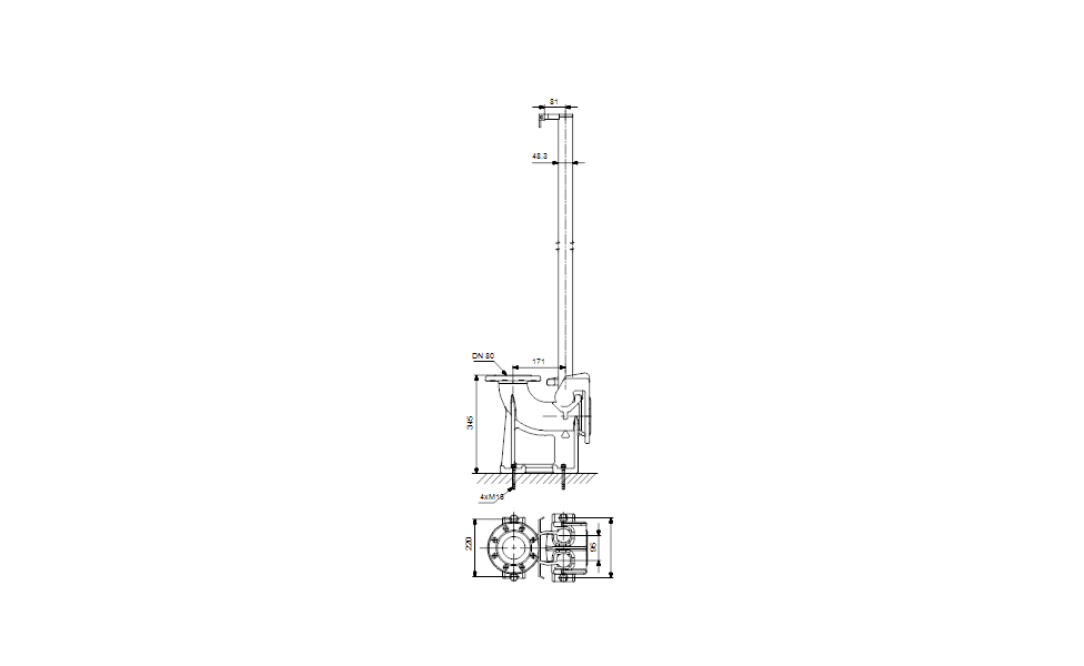 GRUNDFOS  Zubehör für Abwasserpumpe Auto coupling set Art. 96102238