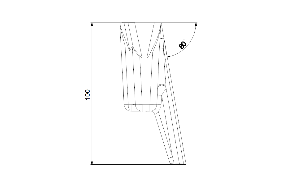 GRUNDFOS  Zubehör für Abwasserpumpe Extension feet Art. 96076196