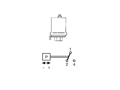 GRUNDFOS FF4 - 8 Druckschalter, 1-polig Art. 00ID8953
