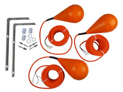 GRUNDFOS Float switch set MS1 3pcs 10m + wallhanger Art. 62500014