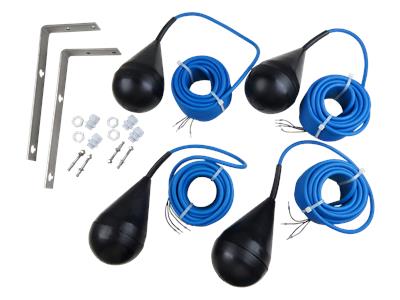 GRUNDFOS Float switch set MS1 Ex 4pcs 10m + wallhanger Art. 62500018