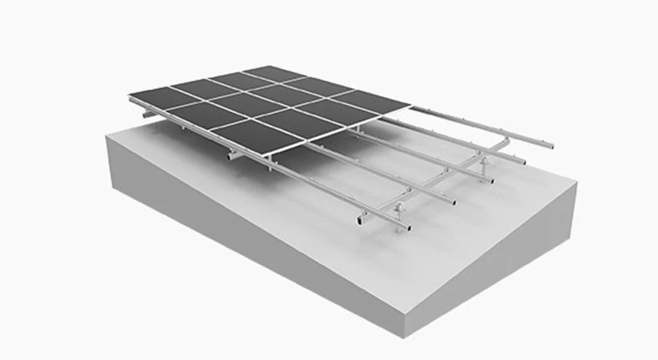 Xiamen Grace Solar New Energy Technology Co., Ltd. - Montagesysteme - GS-Ground Mounting System (East West Tilt+North... GS-Ground Mounting System (East West Tilt+North South Tilt) - Art. 8133