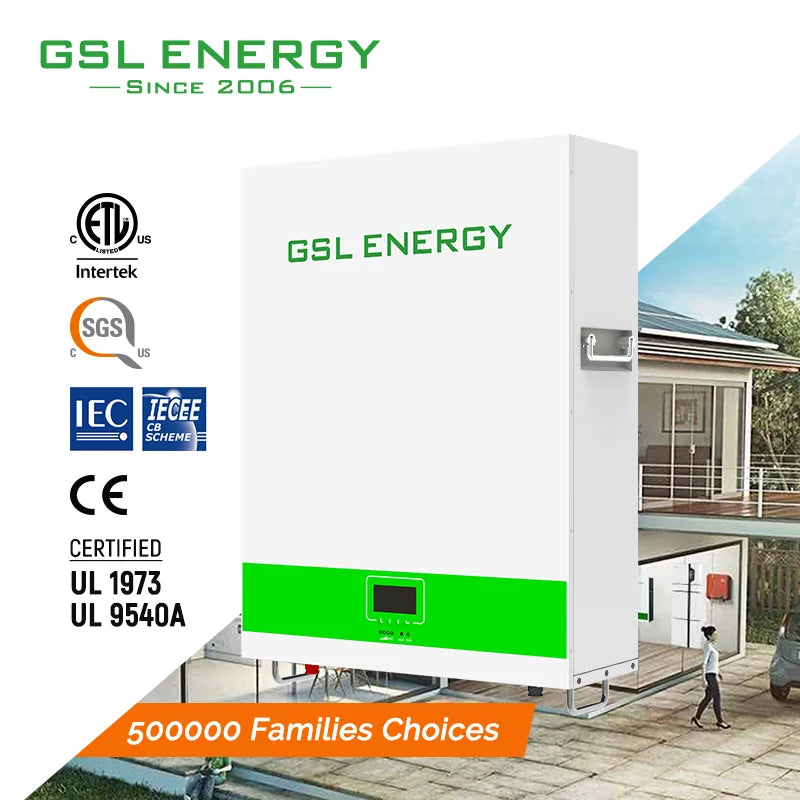Shenzhen GSL Energy Co., Ltd. - Speicher - GSL 48V 100Ah 200Ah Wall Battery GSL-10kwh power wall-197 - Art. 20951