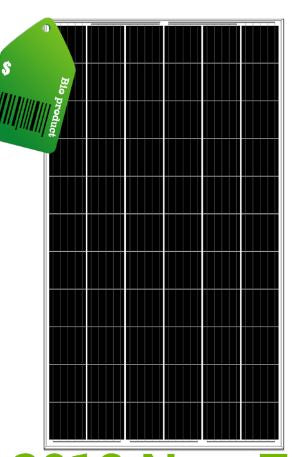 Shandong Green Sun Trade Co., Ltd. - Solarmodul - GSPV 275-285 156P66 GSPV-280W  (156P)66 - Art. 121453