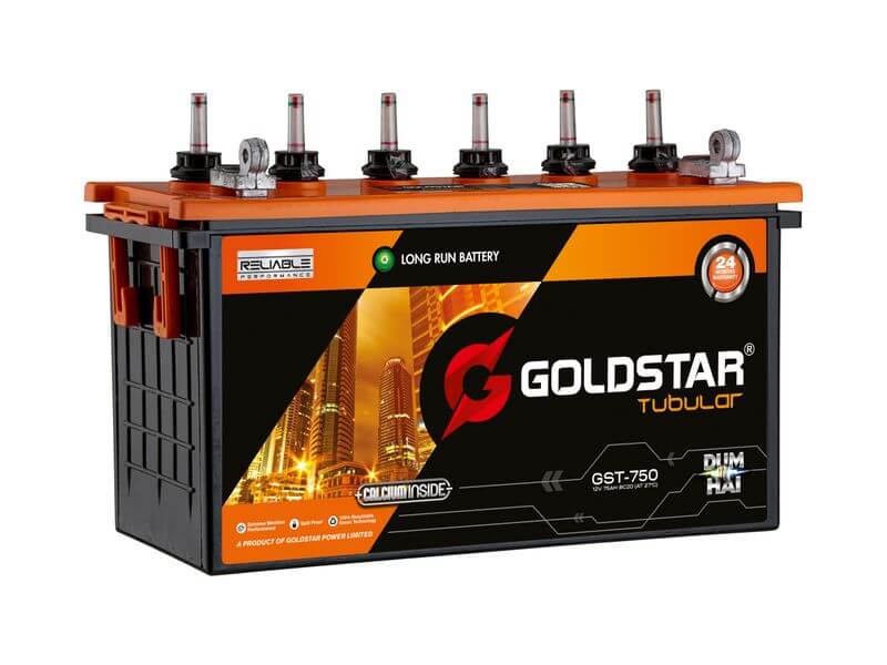 Goldstar Power Limited - Speicher - GS Series Solar Tall Tubular Battery GS-2000TT - Art. 38807