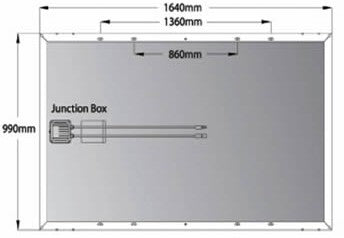 3G Solar GmbH - Solarmodul - GT230-60M 250W - Art. 107716