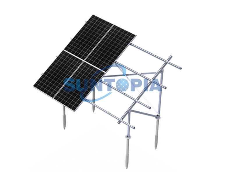 Suntopia New Energy Technology (Shanghai) Co., Ltd. - Montagesysteme - Ground Mounted Mounting System - Screw Pile Ground Mounted Mounting System - Screw Pile - Art. 10593
