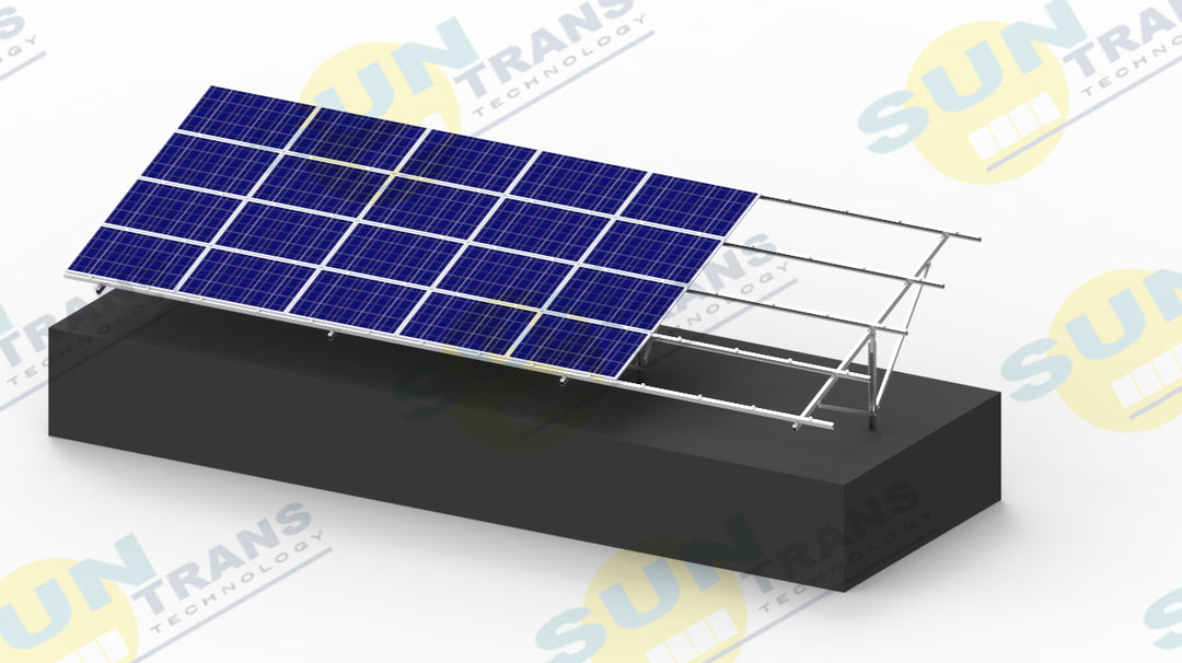 Xiamen Suntrans New Energy Technology Co., Ltd. - Montagesysteme - Ground Projects Pole Diagram Pole diagram - Art. 8033