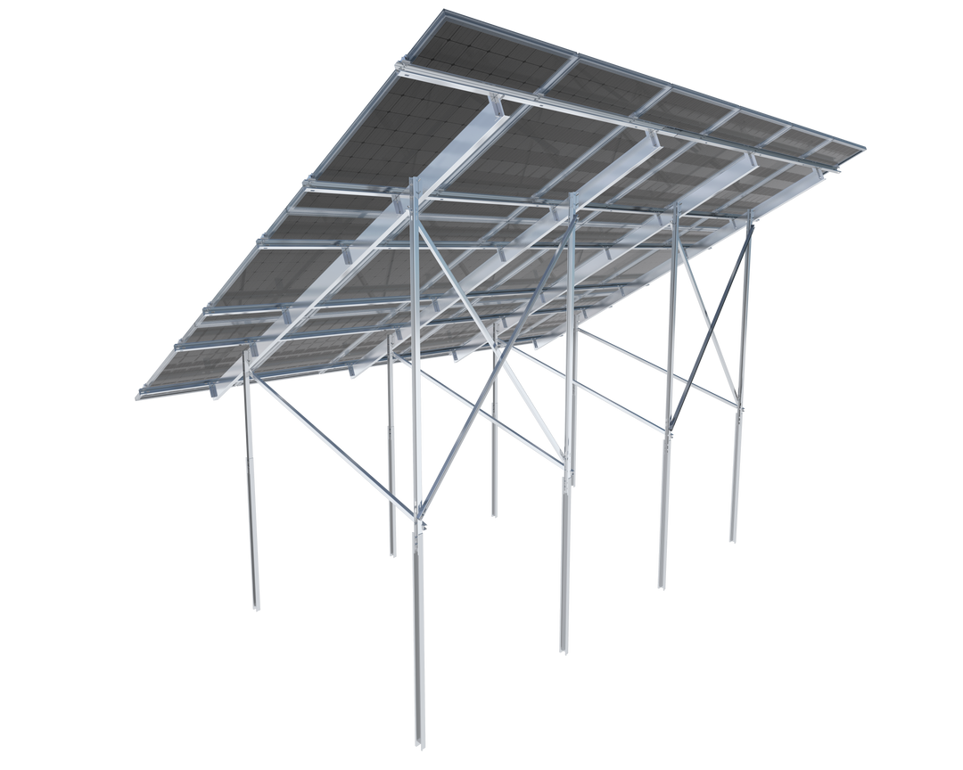 Sonnen Metal - Montagesysteme - Ground mounting system SM-ST3V 3 rows ground mounting system SM-ST - Art. 7110