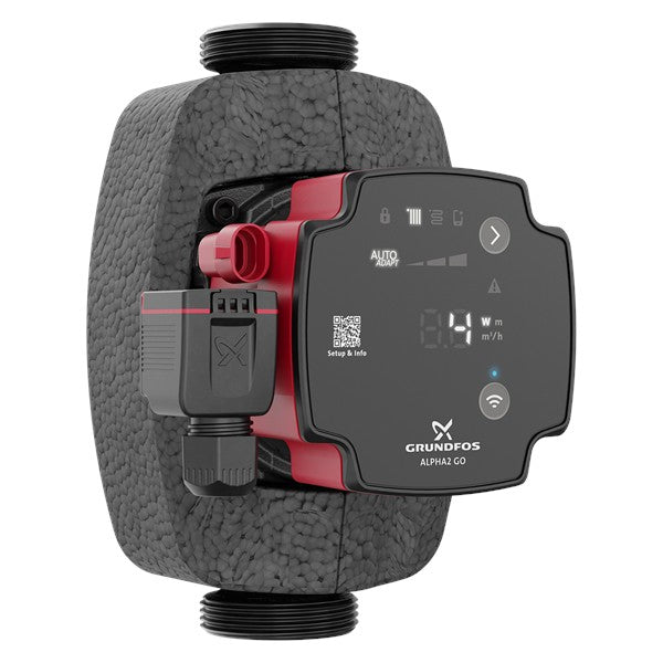 Grundfos Nassläufer-Umwälzpumpe ALPHA2 GO 25-75 180 - Art. 93074276