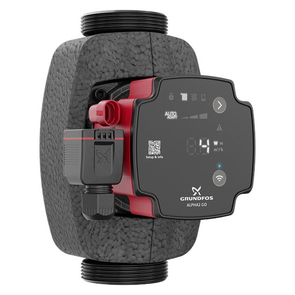 Grundfos Nassläufer-Umwälzpumpe ALPHA2 GO 32-60 180 - Art. 93074214