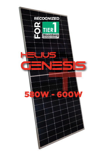 Helius Sunlink PV - Solarmodul - HELIUS GENESIS + HMB144T10R 580HL-600HL HMB144T10R 595HL - Art. 239118
