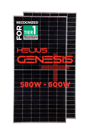 Helius Sunlink PV - Solarmodul - HELIUS GENESIS + HMF144T10R 580HL-600HL HMF144T10R 600HL - Art. 231792