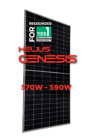 Helius Sunlink PV - Solarmodul - HELIUS GENESIS HMF144T10 570HL-590-HL HMF144T10 585HL - Art. 231588