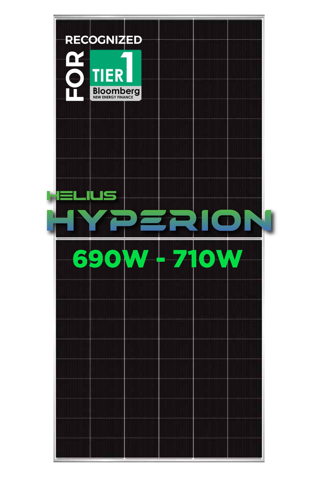 Helius Sunlink PV - Solarmodul - HELIUS HYPERION HMB132H12 690HL-710HL HMB132H12 705HL - Art. 239155