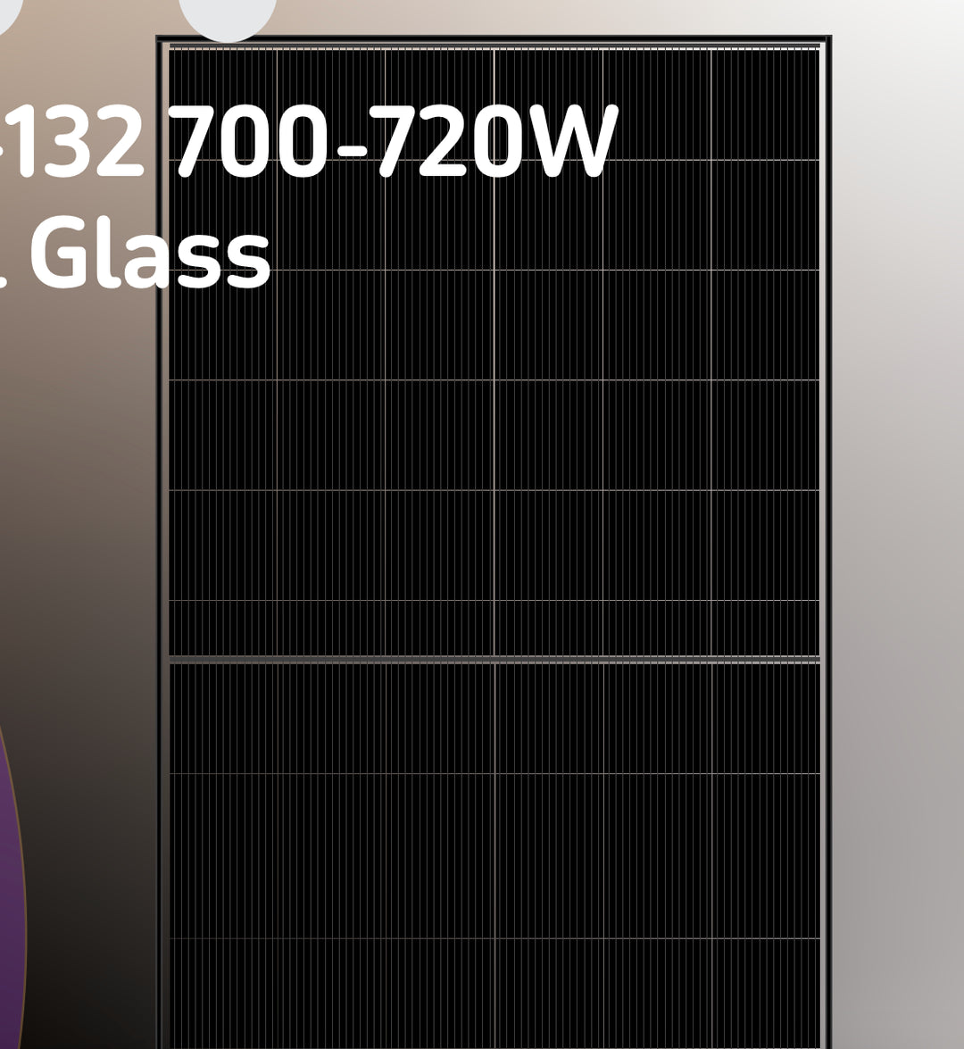 Hanover Solar GmbH - Solarmodul - HJT Bifacial 700-720W HS705-HJT-132 - Art. 214236