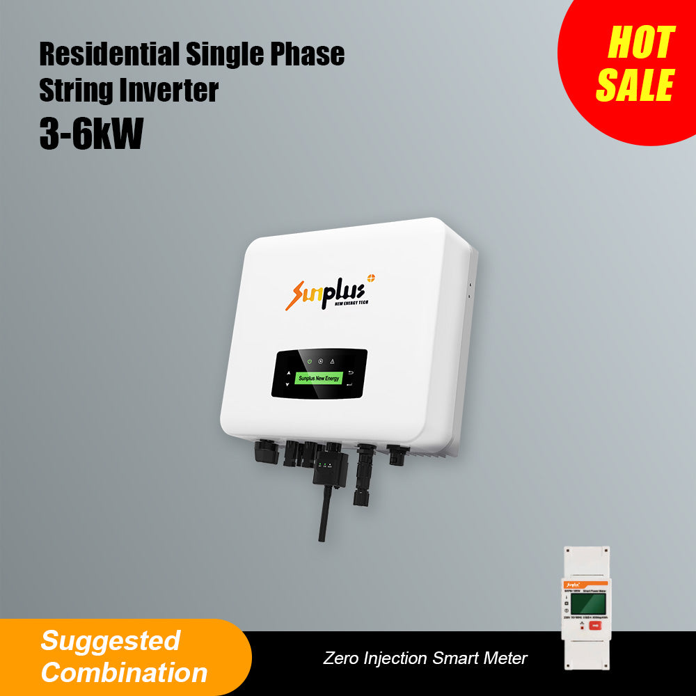 Shanghai Sunplus New Energy Technology Co., Ltd. - Wechselrichter - HNS Series 3-6KW HNS3600TL - Art. 52046