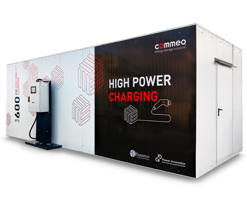 Commeo Gewerbespeicher  HPC Cube 600 kWh 20´ Container