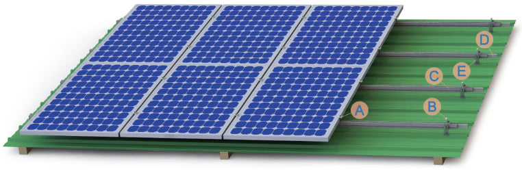 Xiamen HQ Mount Tech Co., Ltd - Montagesysteme - HQ-TR01 Tin Roof Solar Support Solution HQ-TR01 - Art. 5652