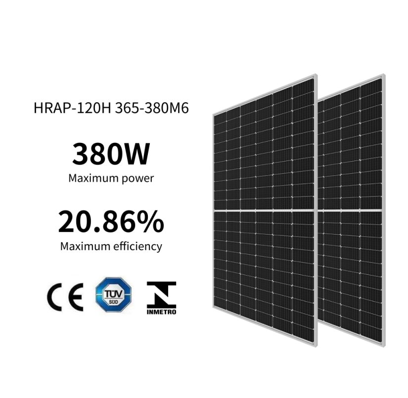Apex Solar Energy Technology  (Yangzhou)  Co., Ltd. - Solarmodul - HRAP-120H 365-380M6 370 - Art. 188029