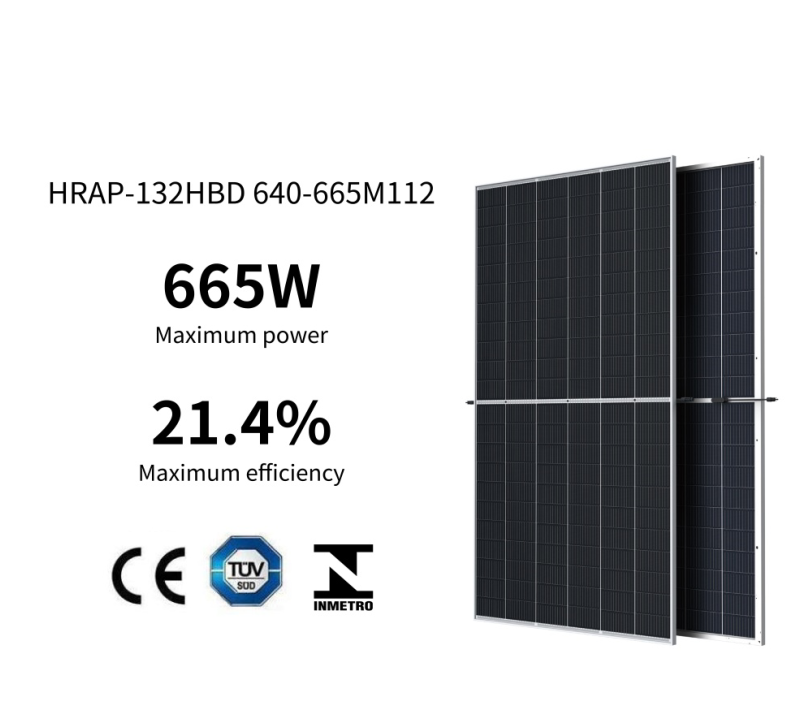 Apex Solar Energy Technology  (Yangzhou)  Co., Ltd. - Solarmodul - HRAP-132HBD 655-670M12 655 - Art. 188086