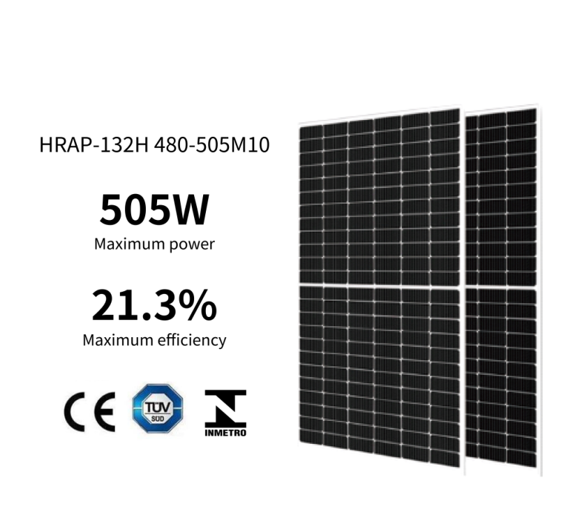 Apex Solar Energy Technology  (Yangzhou)  Co., Ltd. - Solarmodul - HRAP-132H 485-505M10 485 - Art. 188049