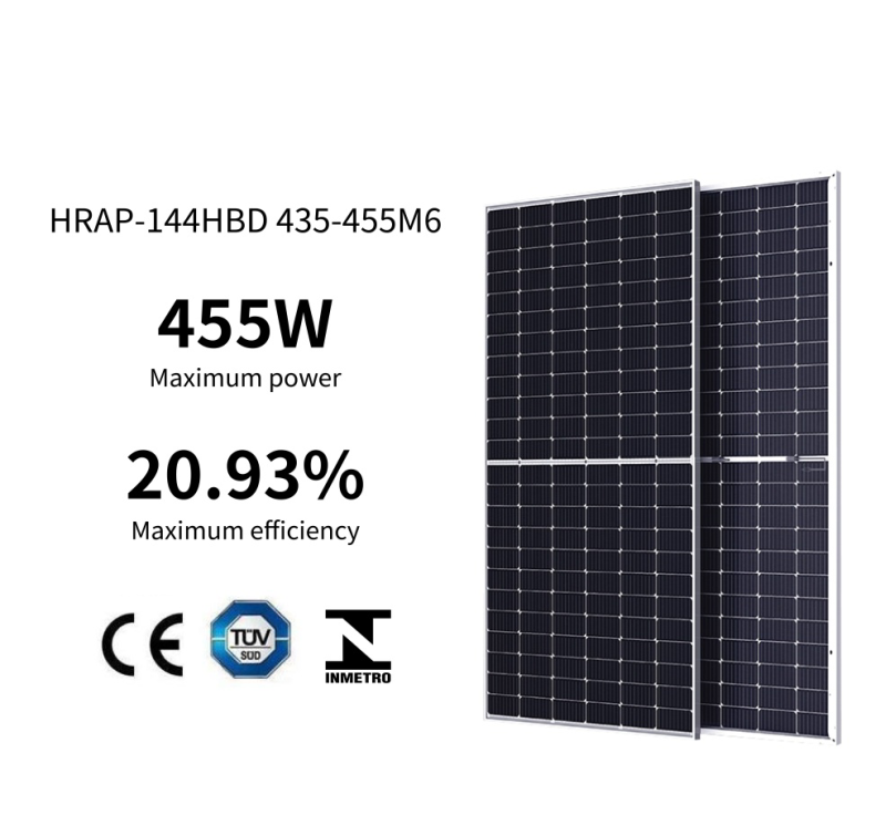 Apex Solar Energy Technology  (Yangzhou)  Co., Ltd. - Solarmodul - HRAP-144HBD 435-455M6 450 - Art. 188095