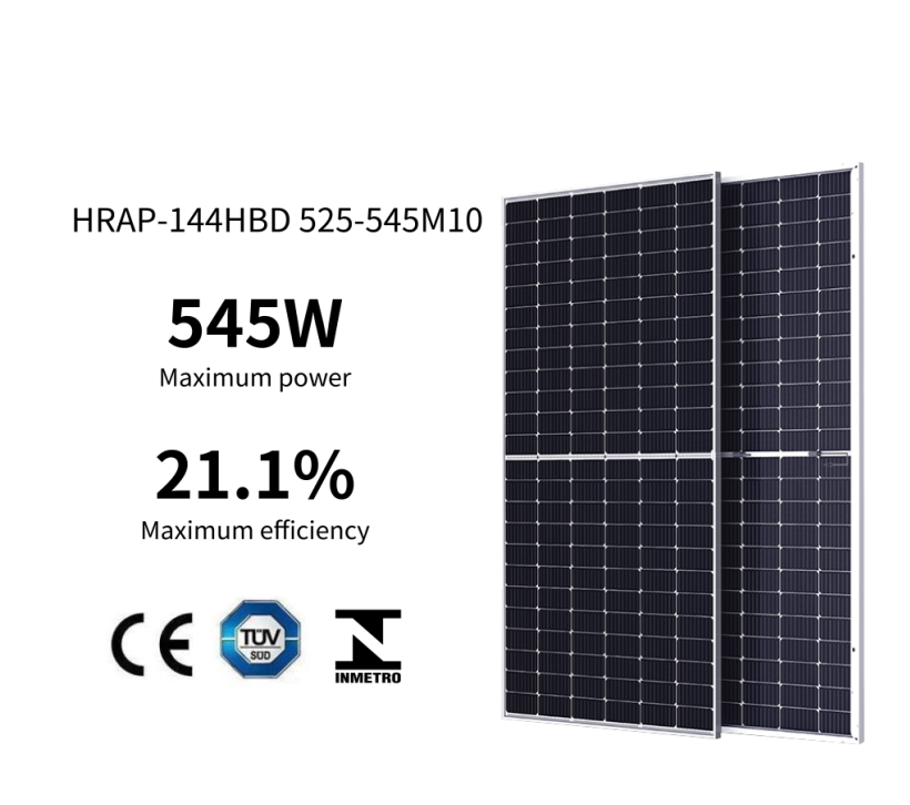 Apex Solar Energy Technology  (Yangzhou)  Co., Ltd. - Solarmodul - HRAP-144HBD 530-550M10 540 - Art. 188099